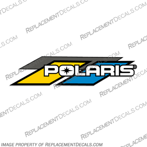 Polaris RV Camper Trailer Decal  polaris, rzr, by, livin, lite, 2014, 2015, rv, decal, sticker, logo, camper, motorhome,  5th wheel, 5th, wheel, trailer, travel, yellow, blue
