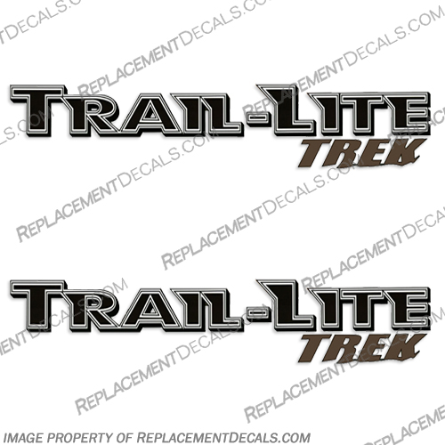 R-Vision Trail-Lite Trek RV Decals rvision, r-vision, trail, lite, trek, trail-lite, motorhome, travel, trailer, decals, stickers, kit