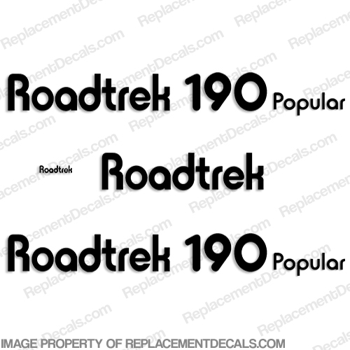 RoadTrek 190 Popular RV Decals - Any Color! INCR10Aug2021
