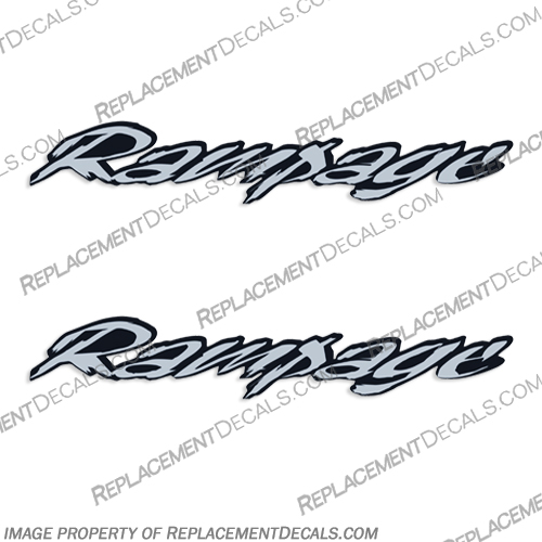 Skyline Rampage Toy Hauler RV Decals (Set of 2) rv, decals, skyline, rampage, toy, hauler, camper, trailer, stickers