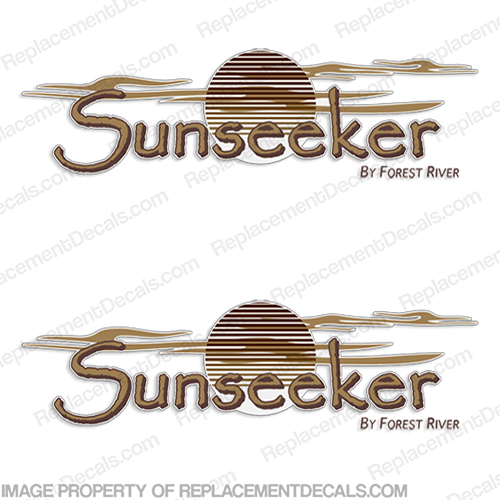 Sunseeker by Forest River RV Decals (Set of 2) sun seeker, sun, seeker, INCR10Aug2021