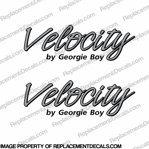 Velocity by Georgie Boy RV Decals (Set of 2) - 2003 INCR10Aug2021