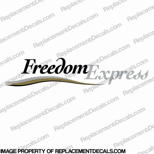 Coachmen Freedom Express RV Single Decal with Color Graphic INCR10Aug2021