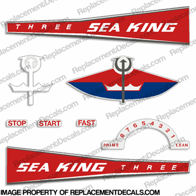Sea King 1962 3HP Decals 
