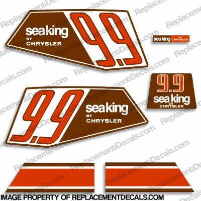 Sea King 1986 9.9HP Decals INCR10Aug2021