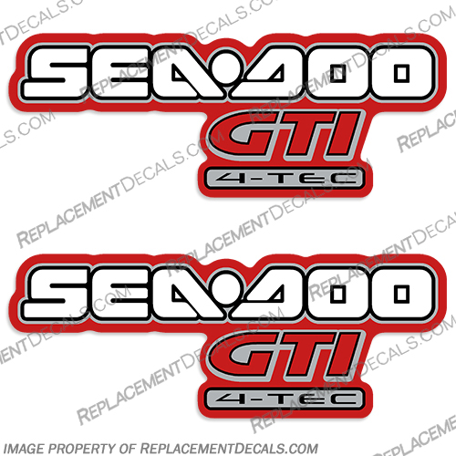 Sea Doo GTI 4-Tec Decals - 2008  sea doo, xp di, sea-doo, seadoo,gti, GTI, 4tec, 4-TEC, 4-Tec, 4-tec, 2008, logos, decals, kit, stickers, 
