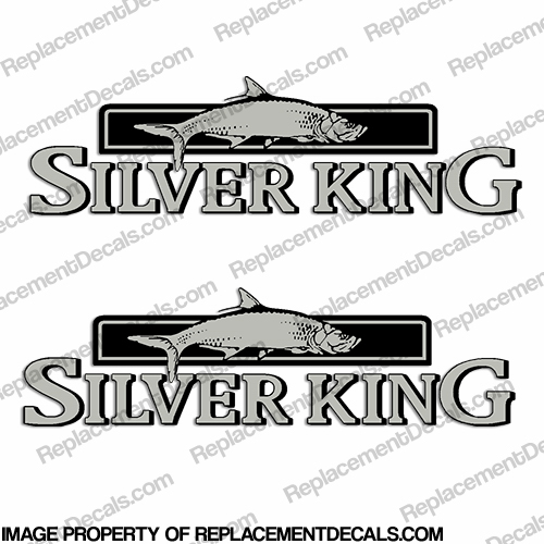 Silver King Decals by Mako Marine (Set of 2) INCR10Aug2021