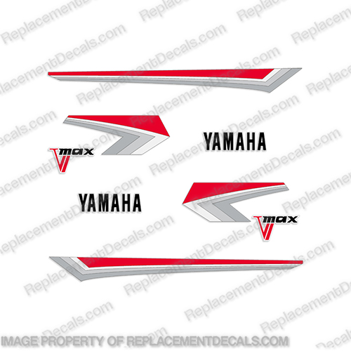 Yamaha Vmax Snowmobile Decals - 1983  snowmobile, decals, yamaha, vmax, 1983, sled, stickers
