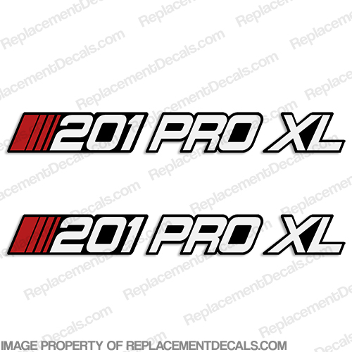 Stratos 201 Pro XL Boat Decals (Set of 2) INCR10Aug2021