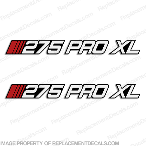 Stratos 275 Pro XL Boat Decals (Set of 2) INCR10Aug2021