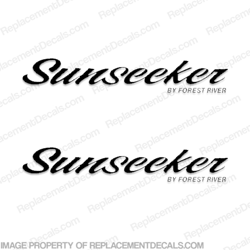 Sunseeker by Forest River RV Decals (Set of 2) - Any Color! INCR10Aug2021