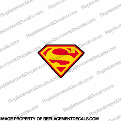 Superman Logo Decal INCR10Aug2021