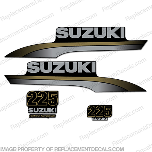 Custom Suzuki 225 Decal Kit INCR10Aug2021