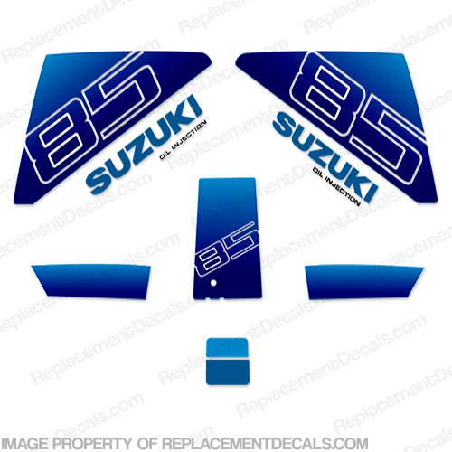 Suzuki 85hp Decal Kit INCR10Aug2021