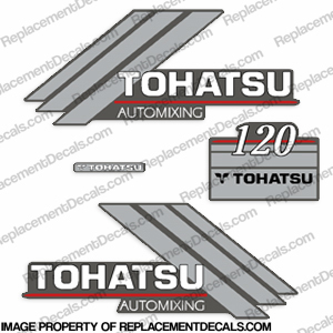 Tohatsu 120hp Automixing Decal Kit INCR10Aug2021