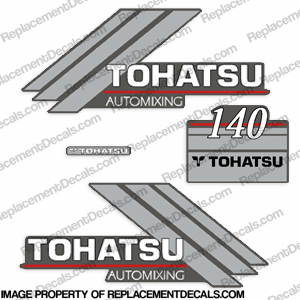 Tohatsu 140hp Automixing Decal Kit INCR10Aug2021