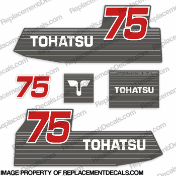 Tohatsu 75hp Decal Kit 
