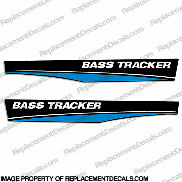 Bass Tracker Boat Decals - Blue INCR10Aug2021