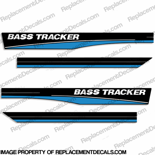 Bass Tracker 16 Boat Decals - Blue INCR10Aug2021