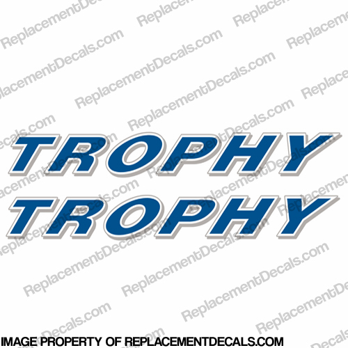 Trophy Boats Logo Decal (Set of 2) INCR10Aug2021