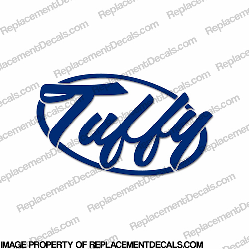 Tuffy Boats Logo Decal - Any Color! INCR10Aug2021