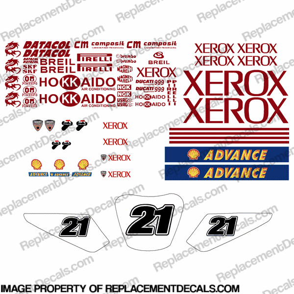 Xerox Pocket Bike Decal Kit INCR10Aug2021