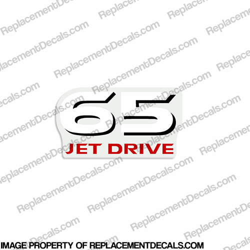 Yamaha "65 Jet Drive" Decal - Rear INCR10Aug2021