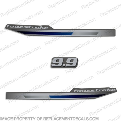 Yamaha 9.9hp Fourstroke Decals 2013 + (Partial Kit) 9.9, hp, 9, 99, 2013, 13, 2014, 14, 2015, 15, 2016, 16, 2017, 17, 2018, 18, INCR10Aug2021