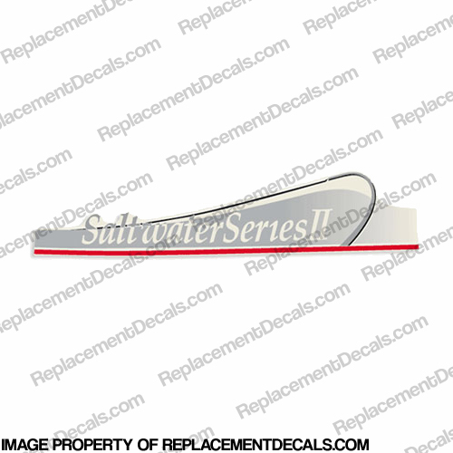 Yamaha Saltwater Series II Carb Single Decal - Right Side (Silver) INCR10Aug2021