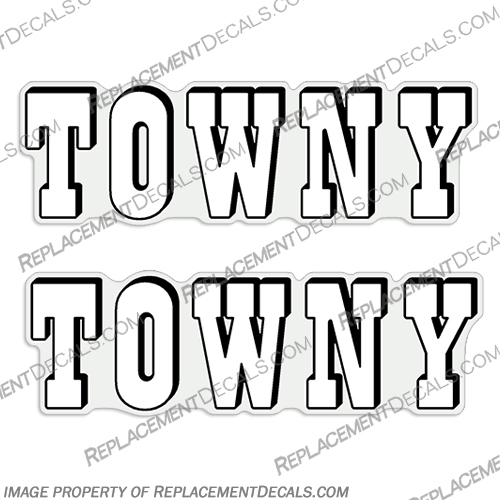 Yamaha Towny Moped Scooter Decal Sticker Kit 1980 Yamaha, Towny, Moped, Scooter, Decal, Decals, Sticker, Kit, 1980