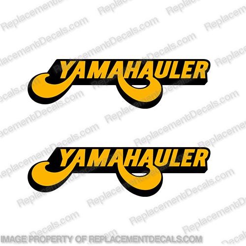 Yamaha "YAMAHAULER" Decals (Set of 2)  Yamahauler, Yamaha, Decals, van, sticker, decal, set 